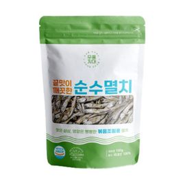 [Moopoongzone] Salinity 3% Clean Anchovy (for stir-frying) 100g-Low-salt anchovy, 100% domestic anchovy, premium anchovy-Made in Korea